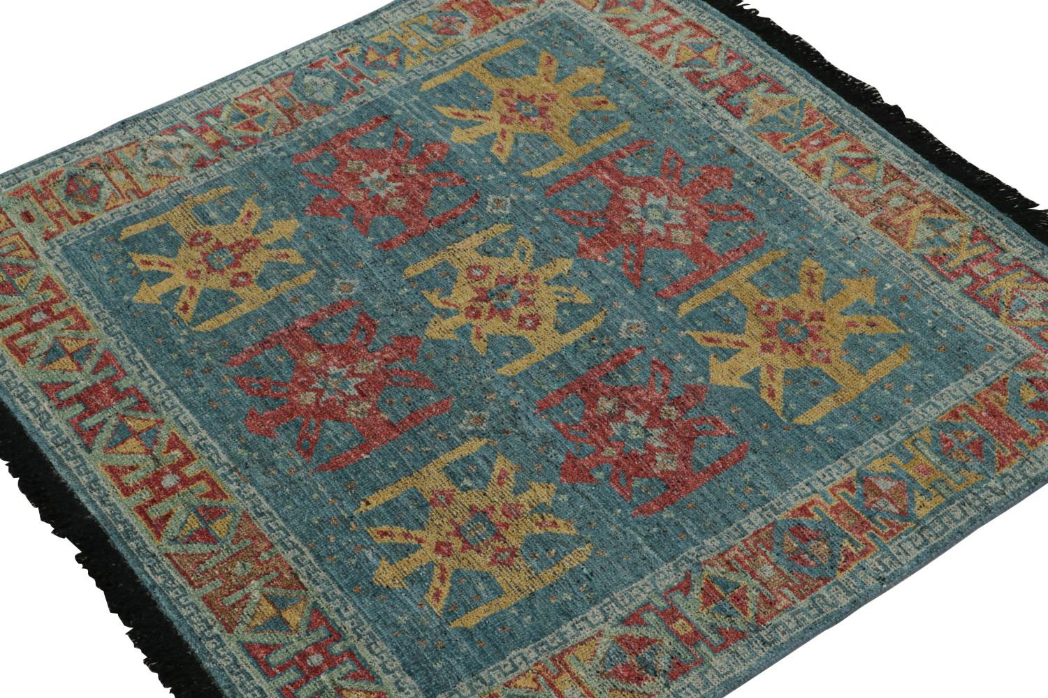 Tribal Custom Square Rug Design