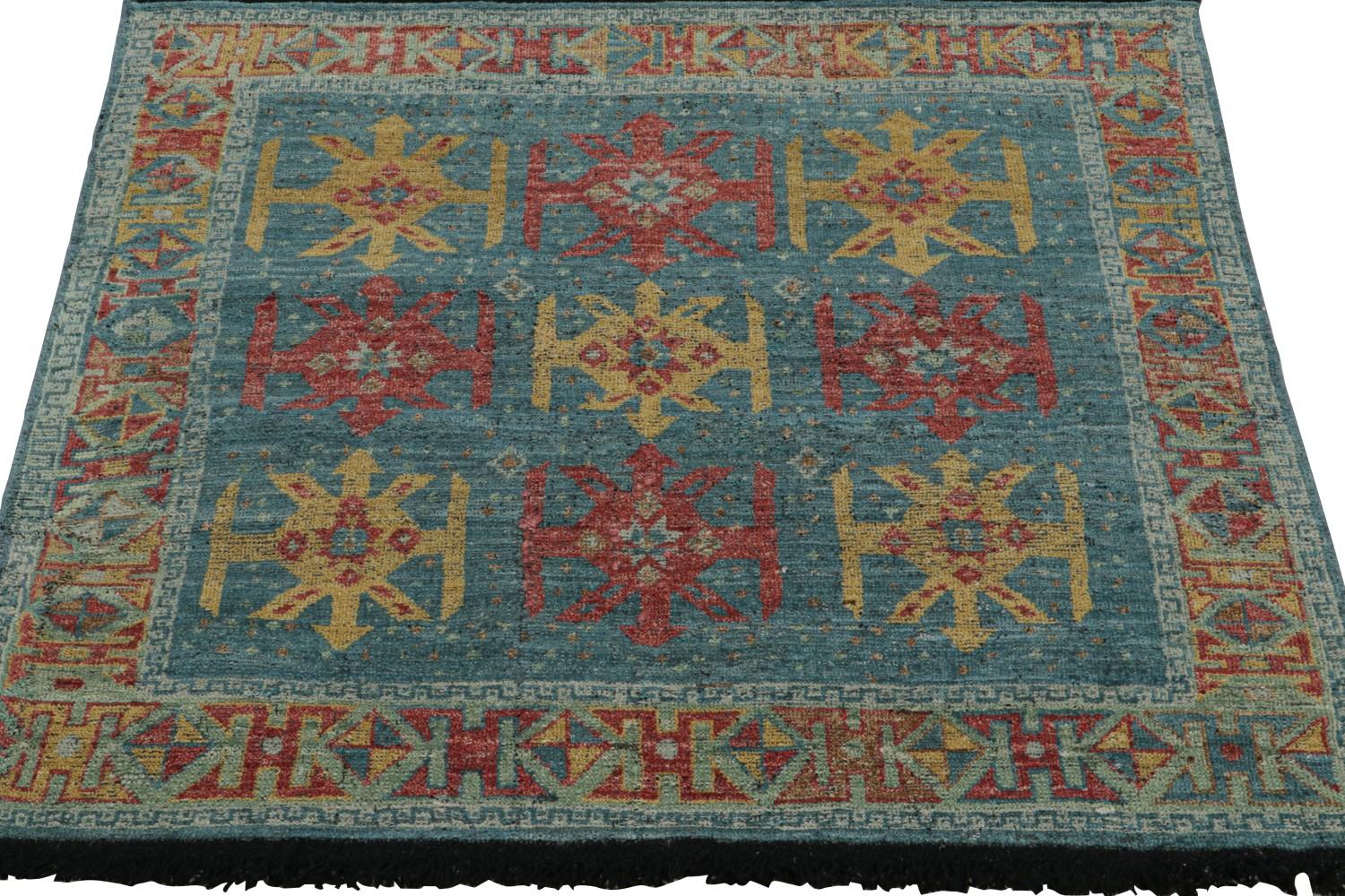 Tribal Custom Square Rug Design