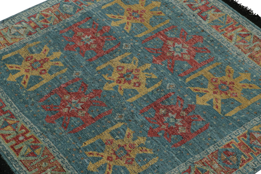 Tribal Custom Square Rug Design