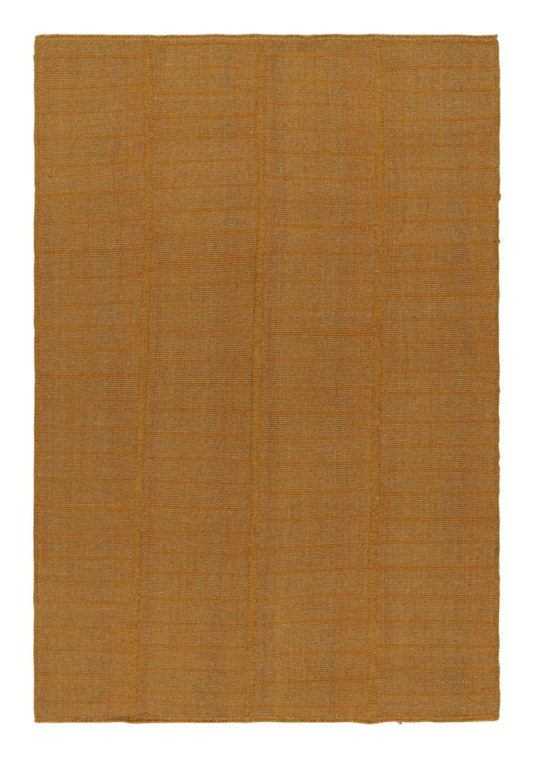 Orange Textural Kilim