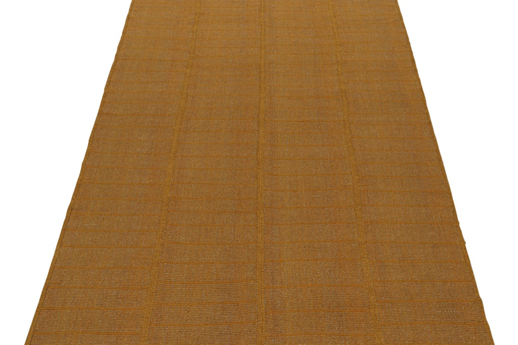 Orange Textural Kilim