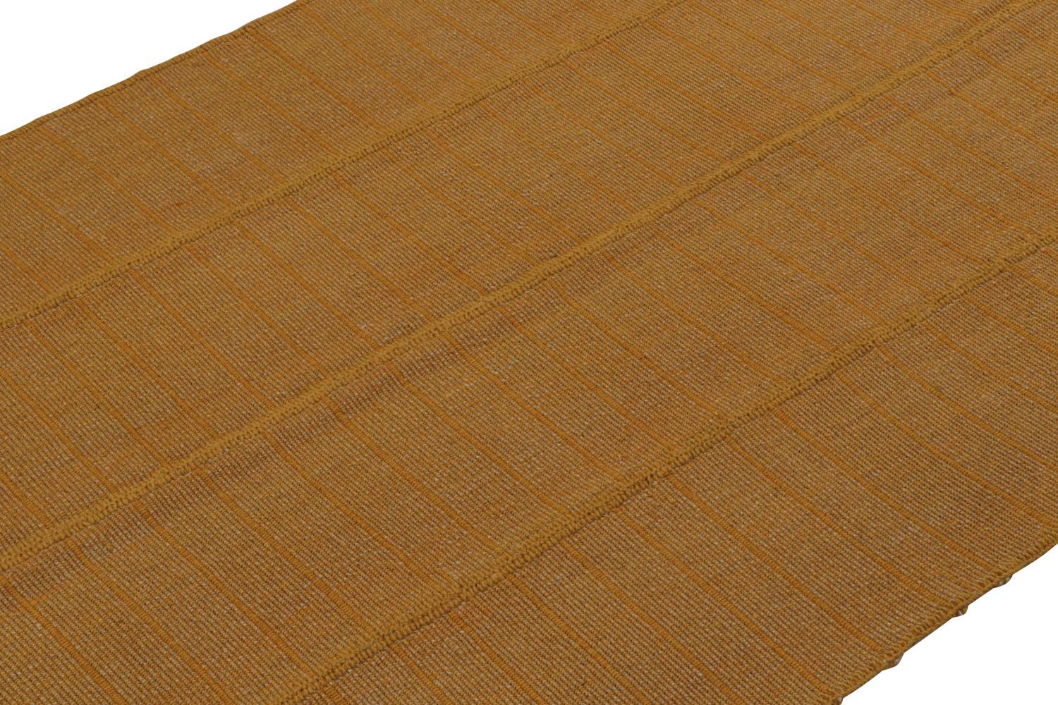 Orange Textural Kilim