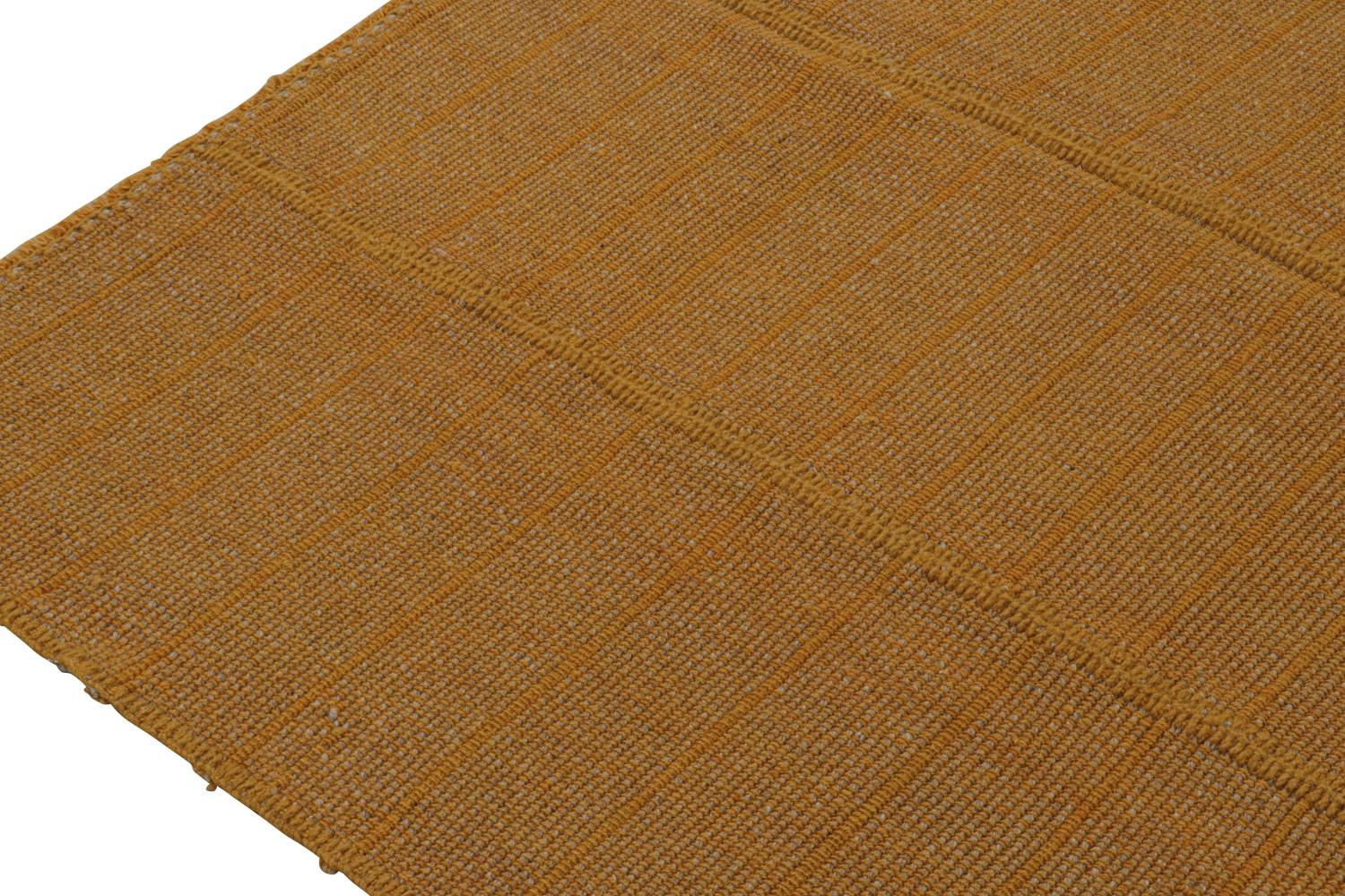 Orange Textural Kilim