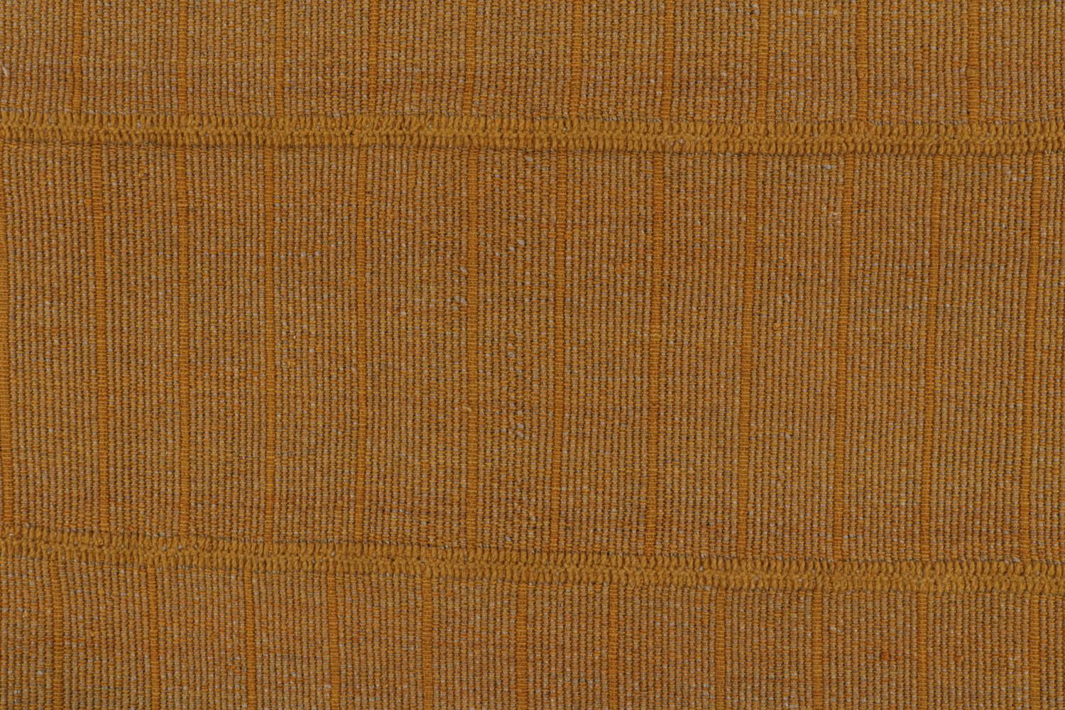 Orange Textural Kilim