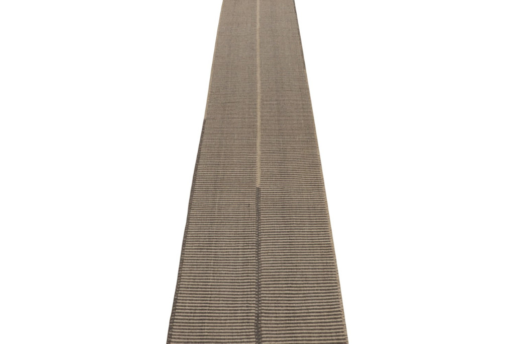 Rug & Kilim’s Contemporary Kilim Extra-Long Runner Rug