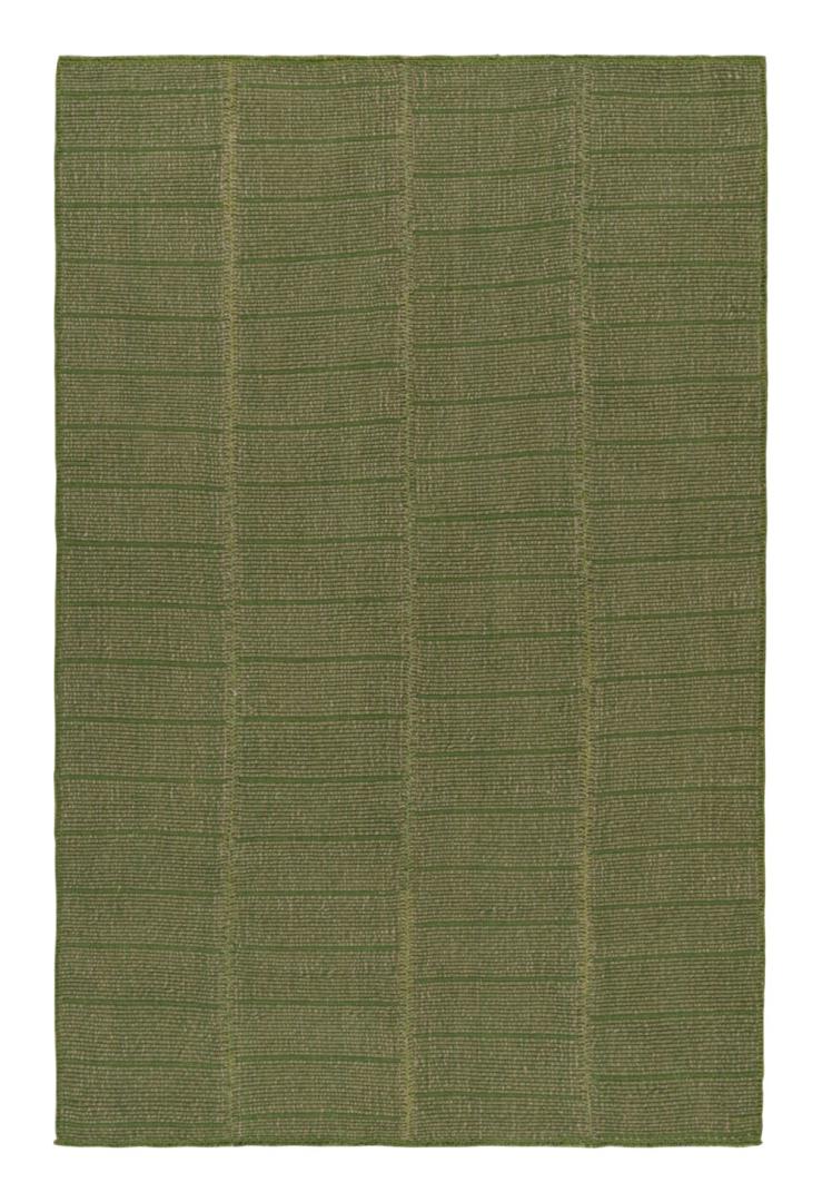 Rug & Kilim’s Contemporary Kilim in Green