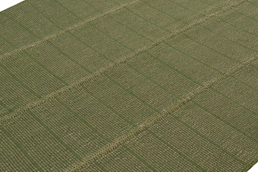 Rug & Kilim’s Contemporary Kilim in Green