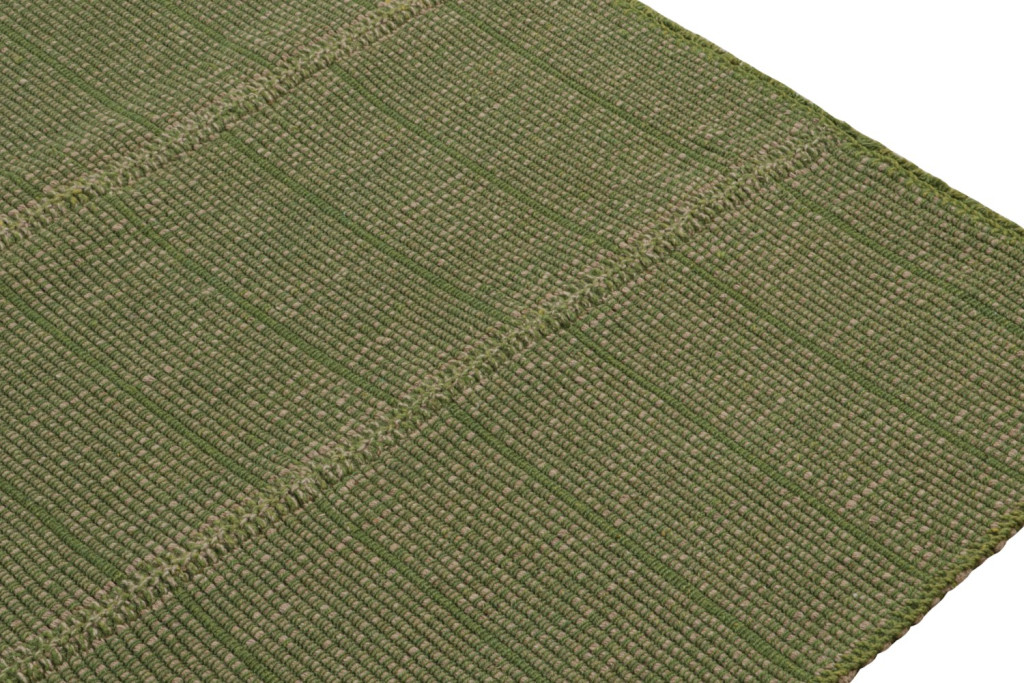 Rug & Kilim’s Contemporary Kilim in Green