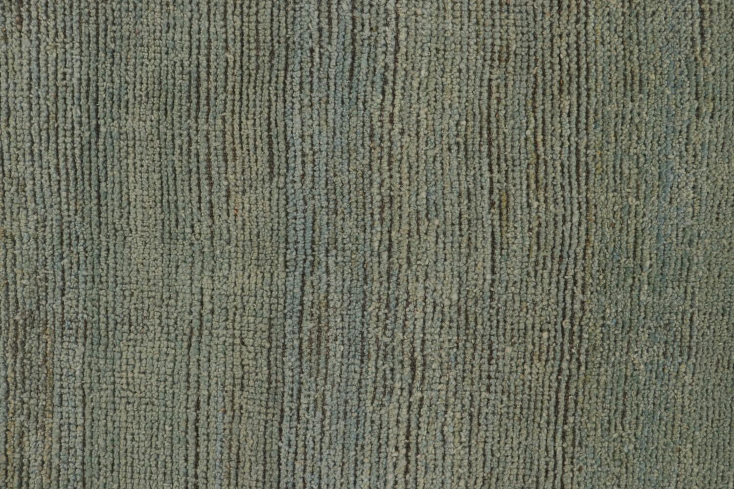 Modern Rug in Blue Striae