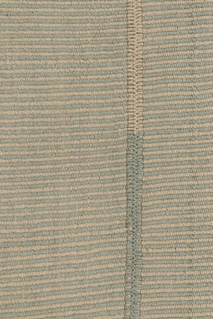 Rug & Kilim’s Contemporary Kilim in Beige and Blue