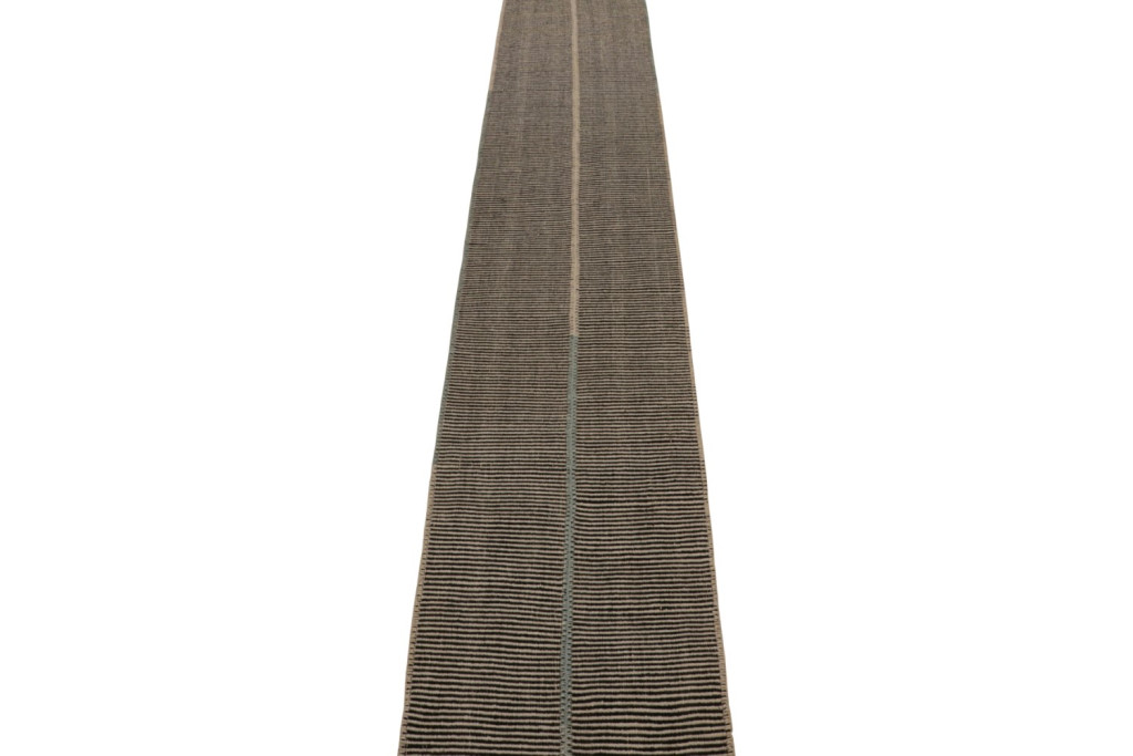 Rug & Kilim’s Contemporary Kilim Extra-Long Runner Rug