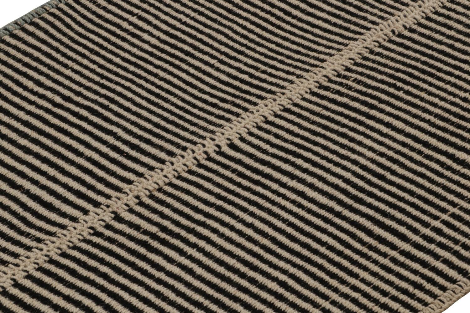 Rug & Kilim’s Contemporary Kilim Extra-Long Runner Rug