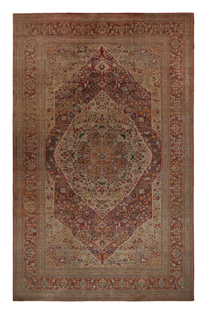 Antique Persian Tabriz Oversized Rug