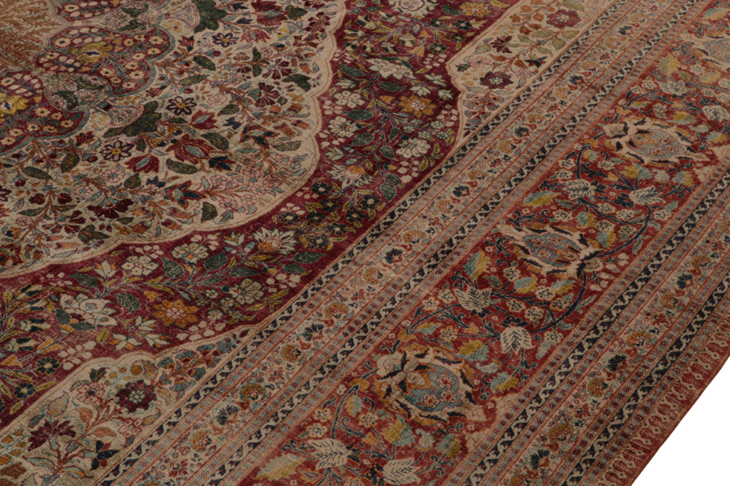 Antique Persian Tabriz Oversized Rug