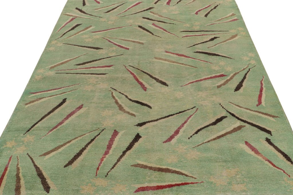 Vintage Zeki Muren Art Deco rug