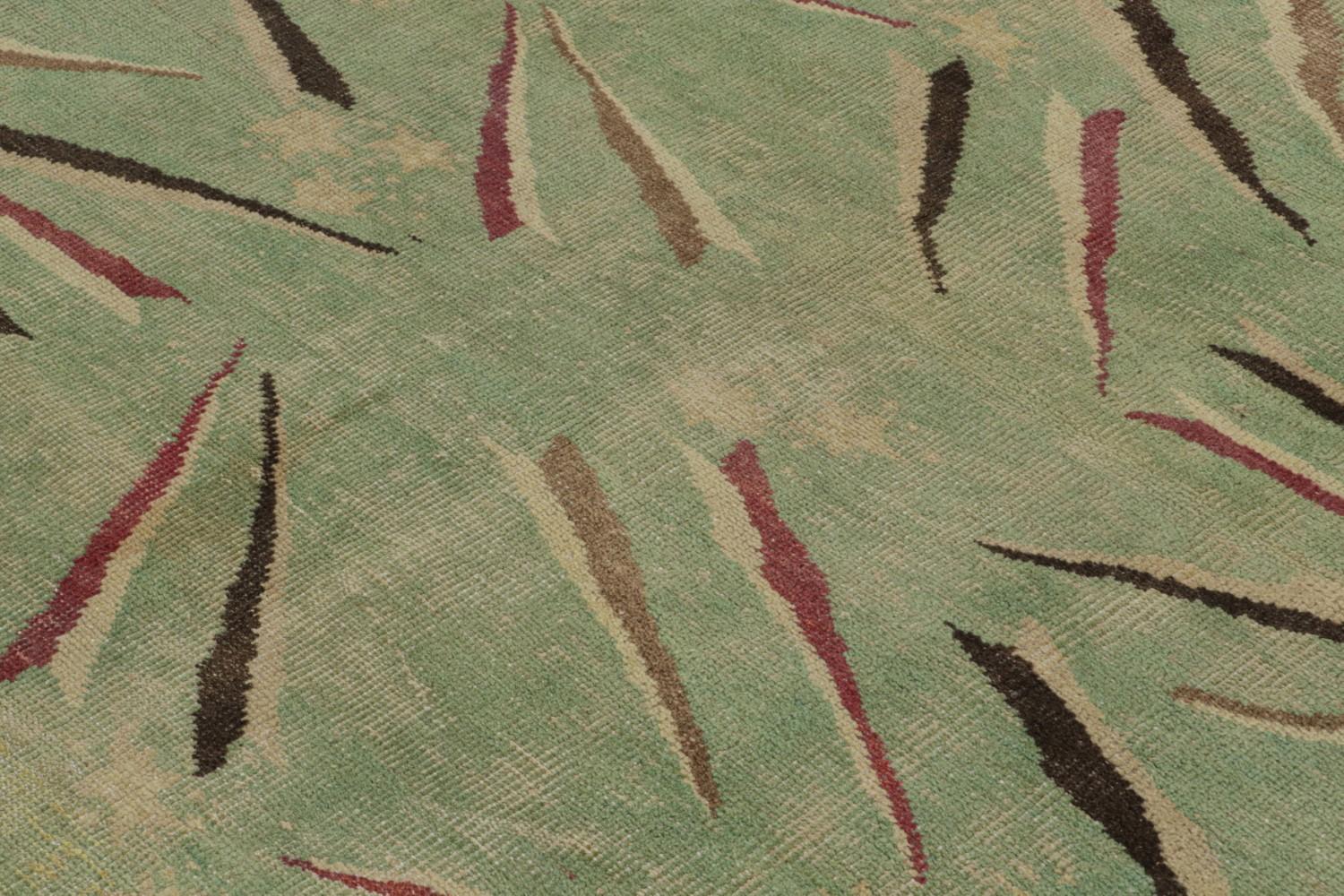Vintage Zeki Muren Art Deco rug