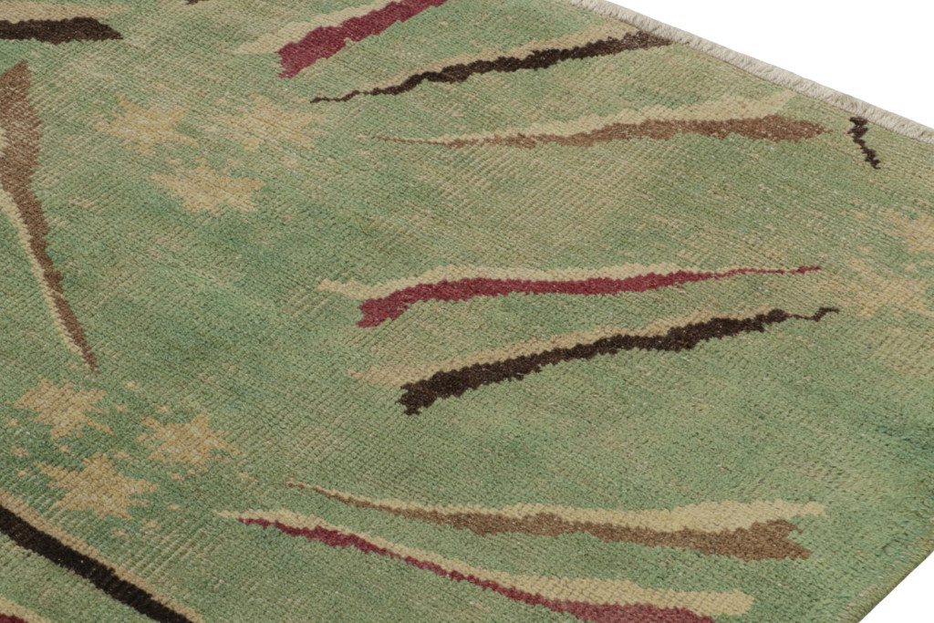 Vintage Zeki Muren Art Deco rug