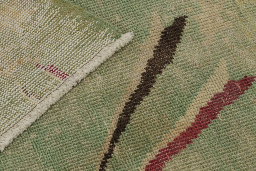 Vintage Zeki Muren Art Deco rug