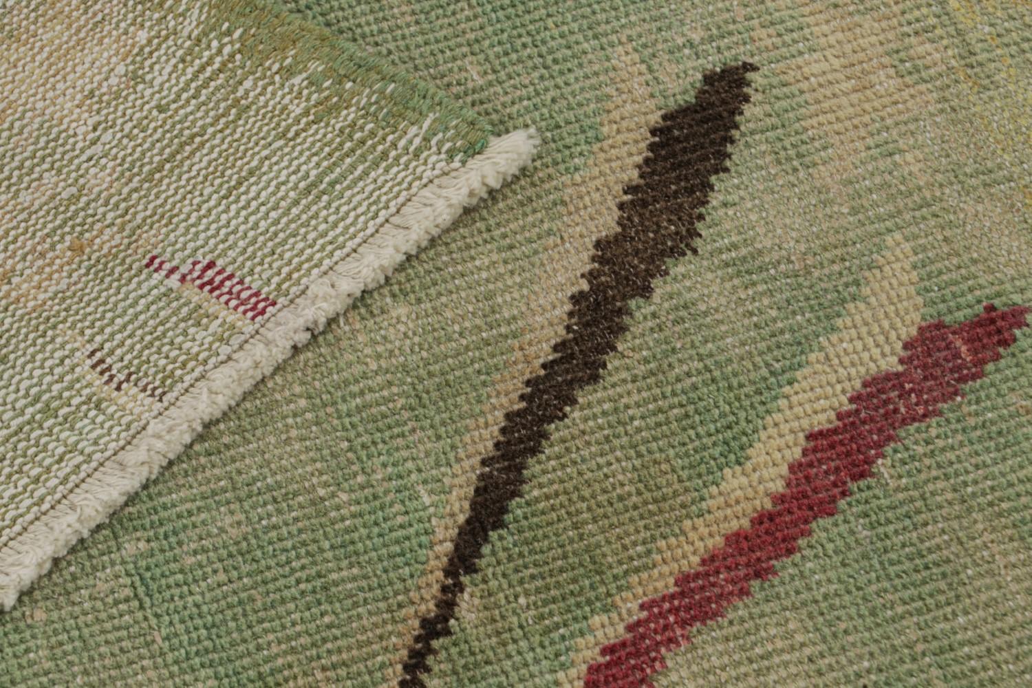 Vintage Zeki Muren Art Deco rug