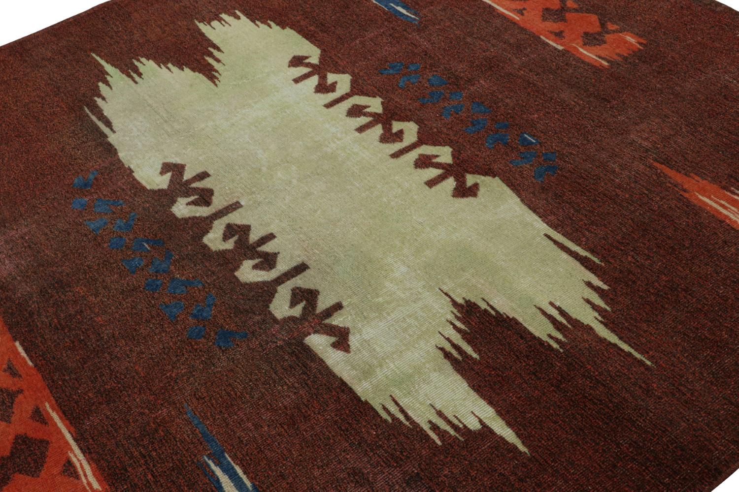 Vintage Abstract Zeki Müren Rug