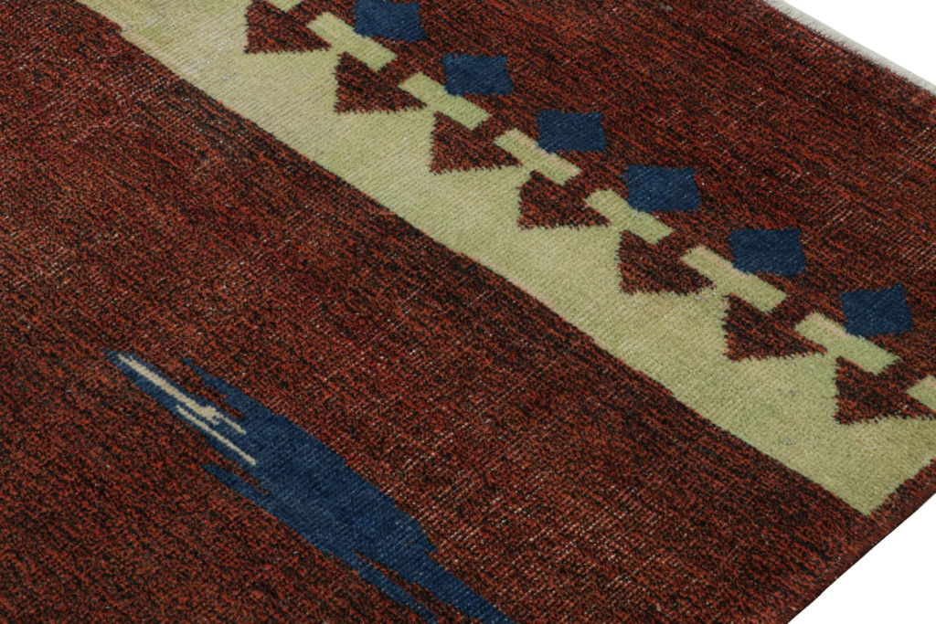 Vintage Abstract Zeki Müren Rug
