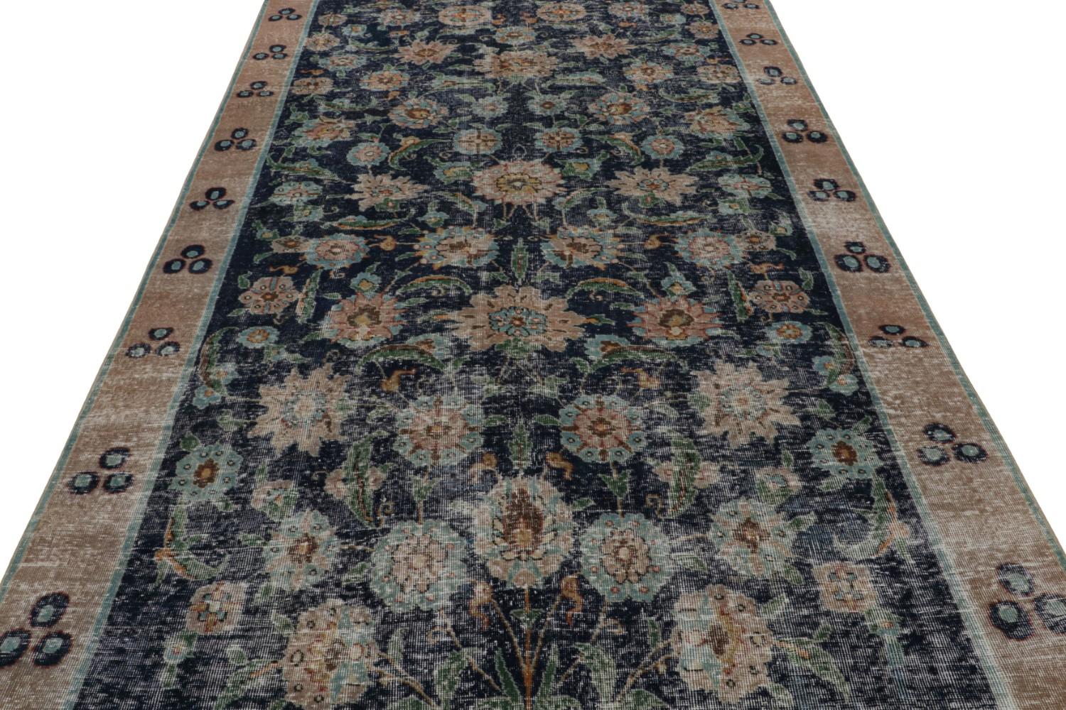 Vintage Zeki Muren Floral rug