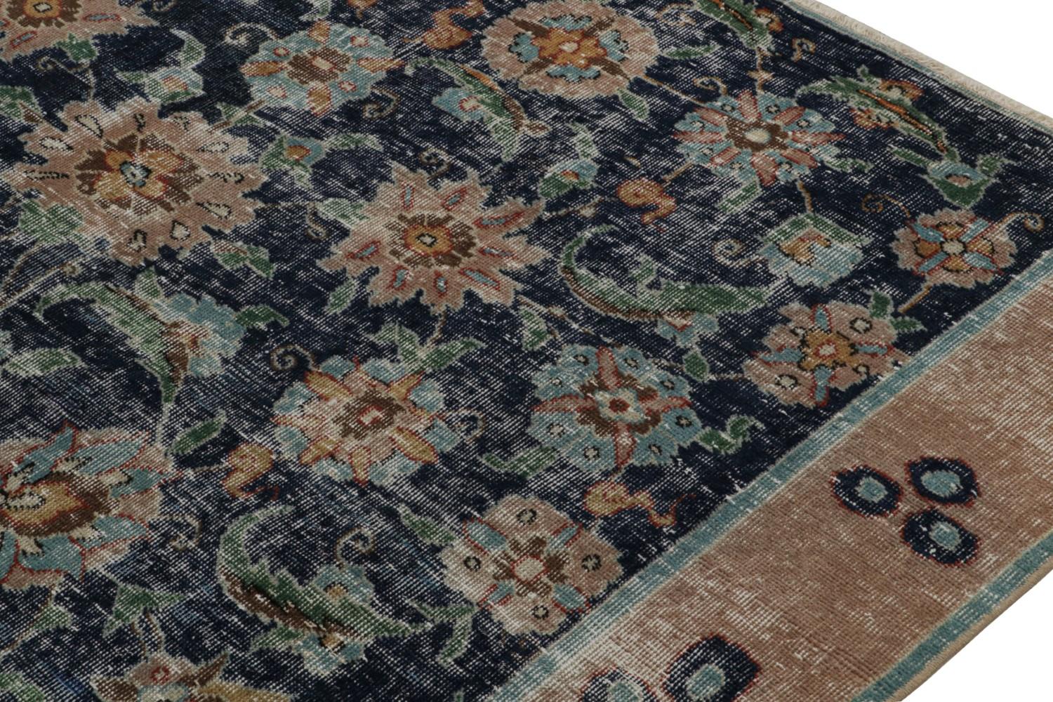 Vintage Zeki Muren Floral rug