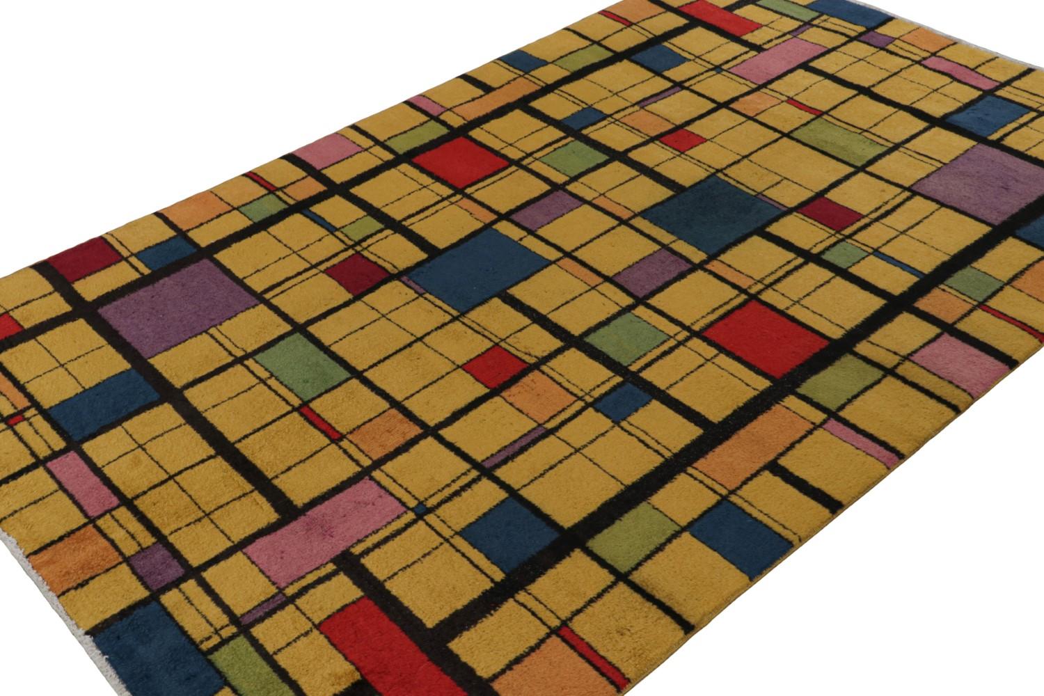 Vintage Zeki Muren Art Deco rug