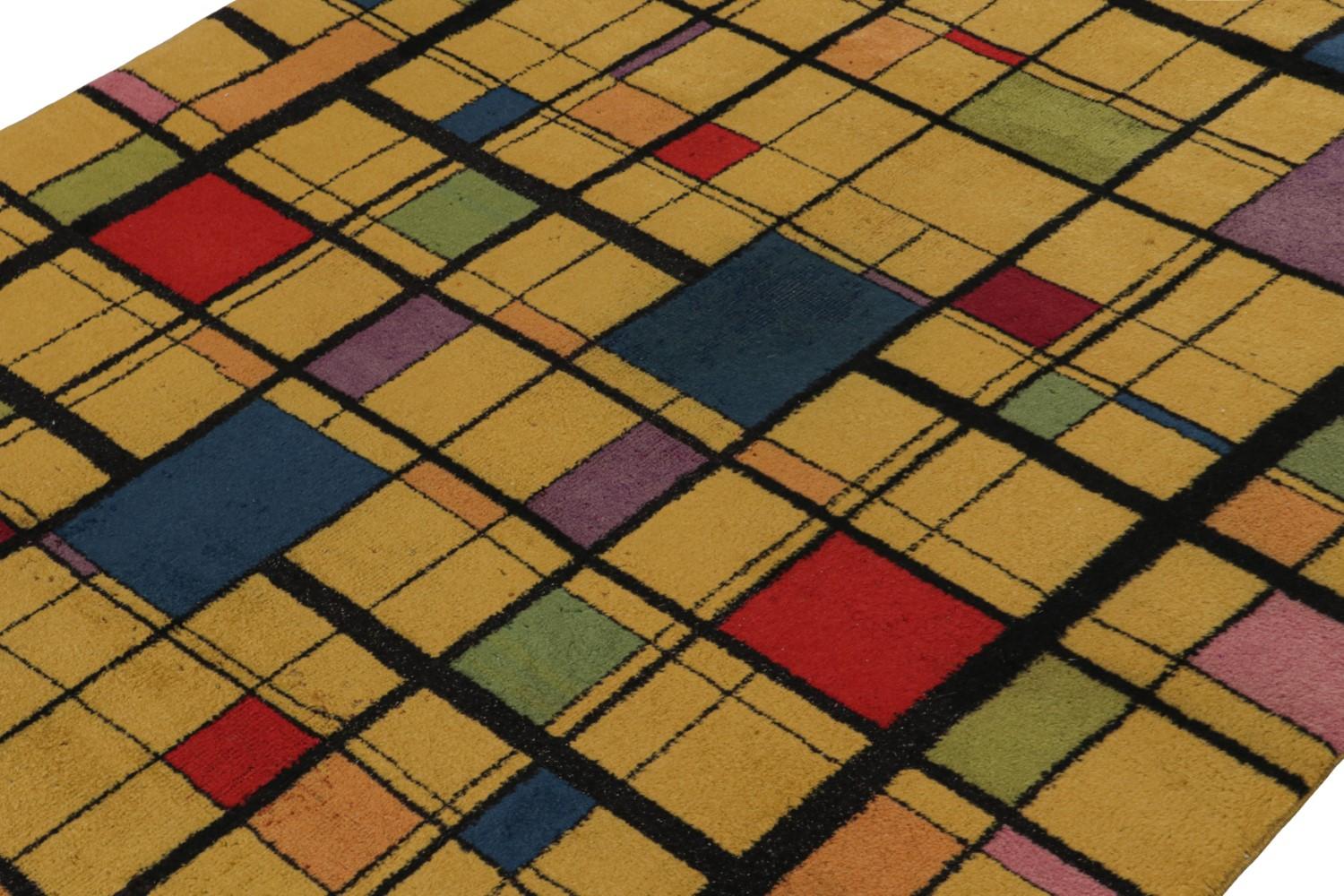 Vintage Zeki Muren Art Deco rug
