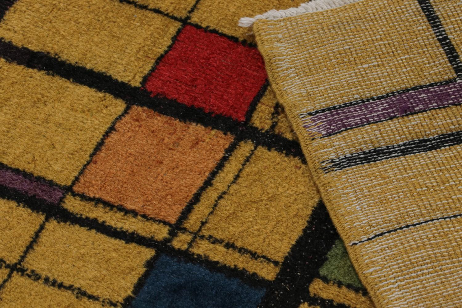 Vintage Zeki Muren Art Deco rug