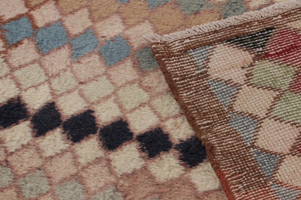 Vintage Zeki Muren Polychromatic rug