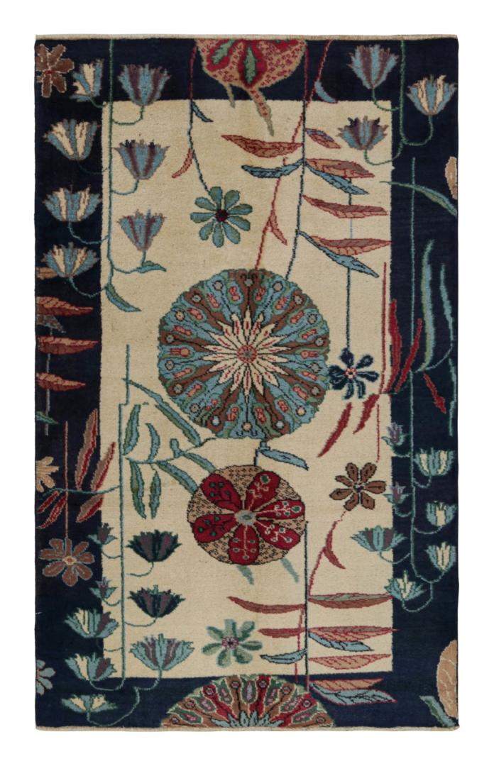 Vintage Zeki Müren Art Deco Rug