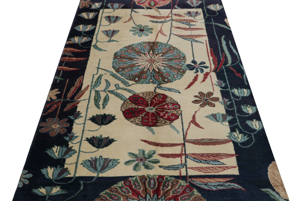Vintage Zeki Müren Art Deco Rug