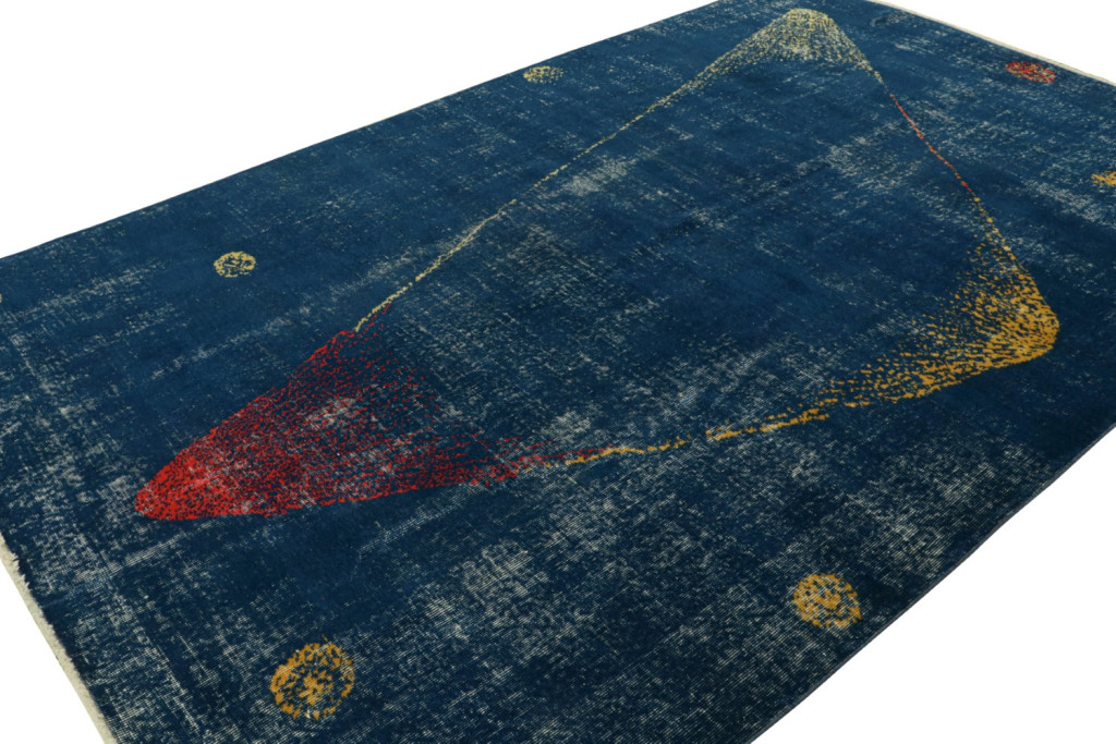 Vintage Zeki Muren Art Deco rug
