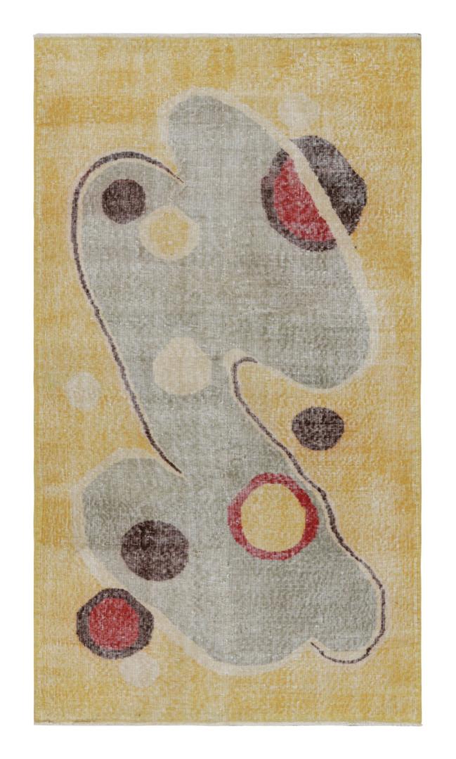 Vintage Zeki Müren Art Deco Rug