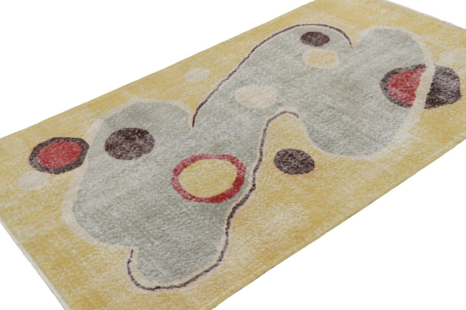 Vintage Zeki Müren Art Deco Rug