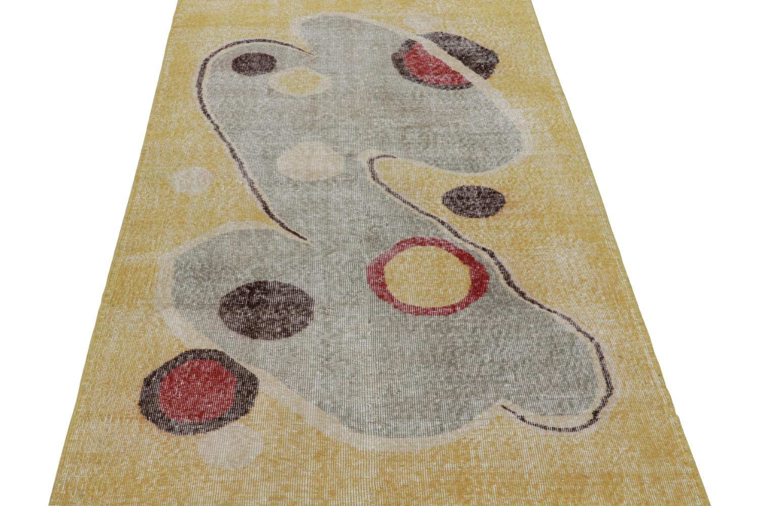 Vintage Zeki Müren Art Deco Rug