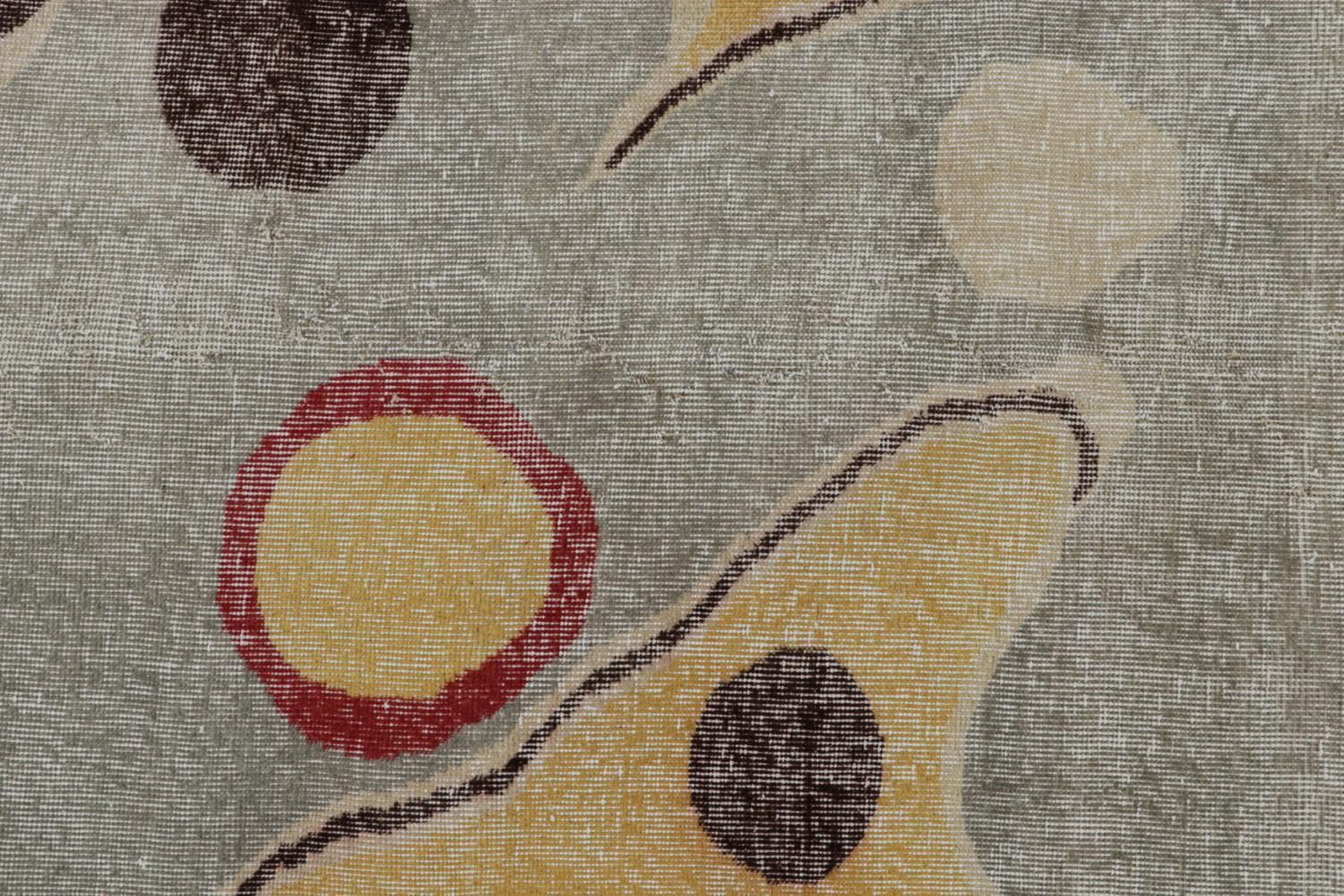 Vintage Zeki Müren Art Deco Rug