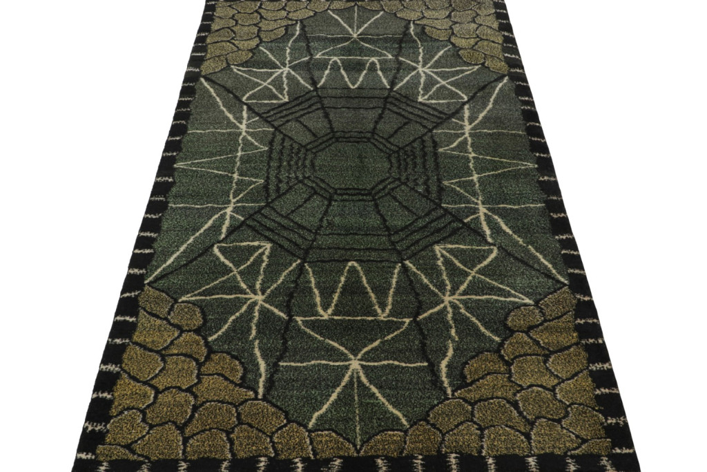 Vintage Zeki Müren Art Deco Rug