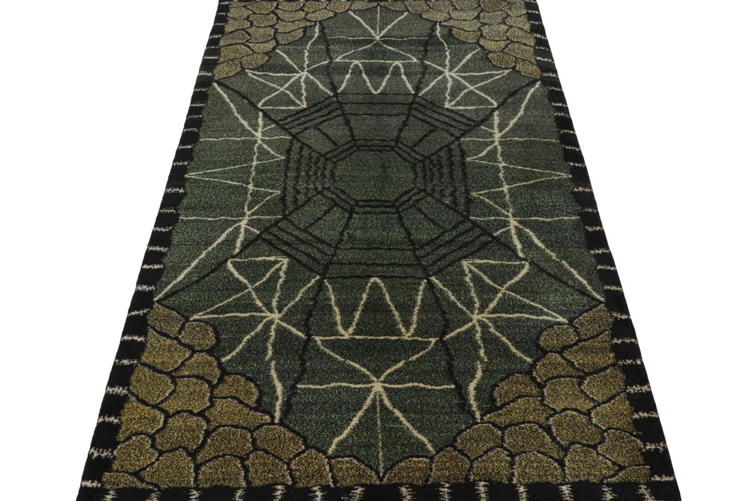 Vintage Zeki Müren Art Deco Rug