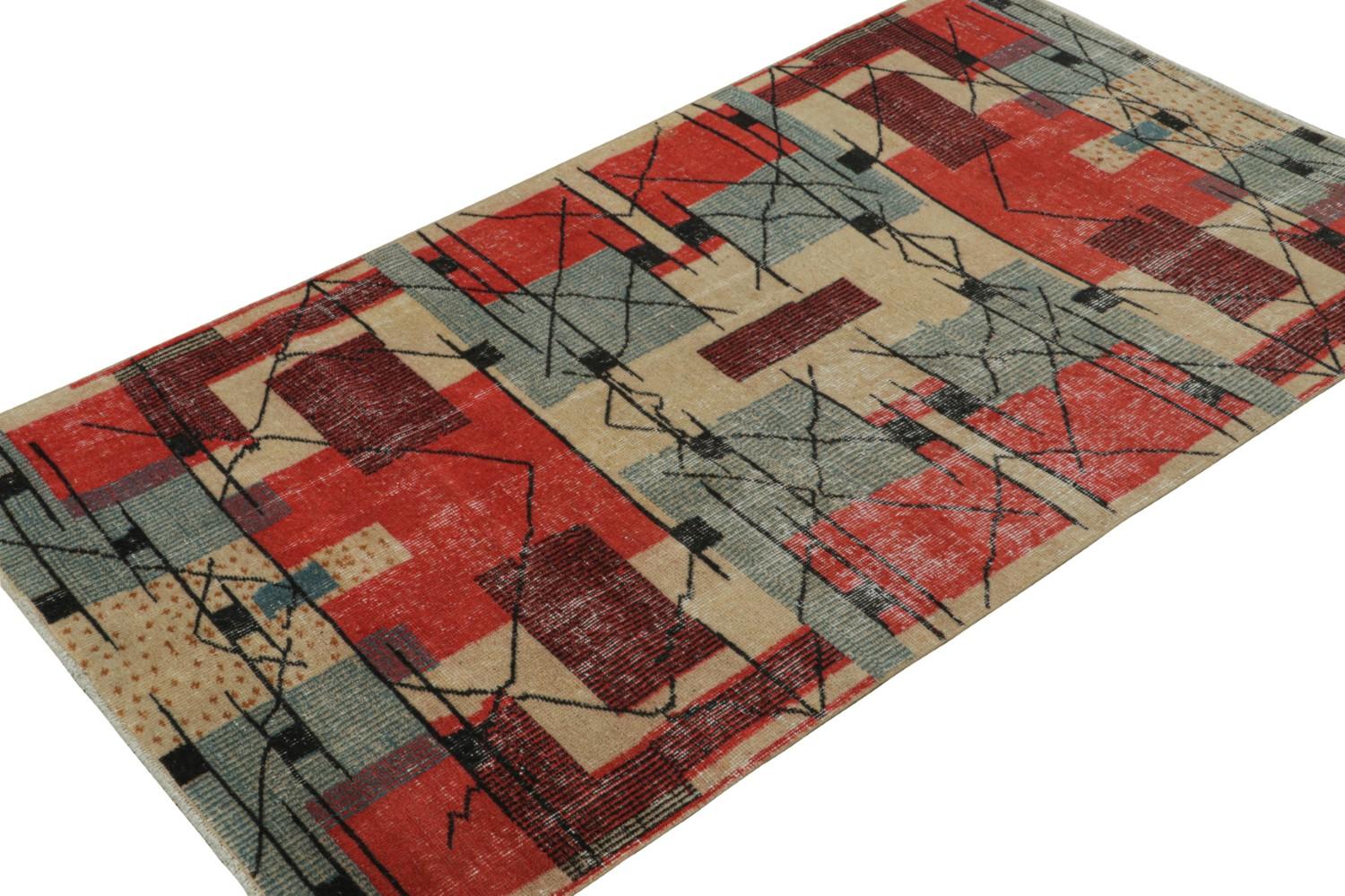Zeki Müren Vintage Art Deco Rug