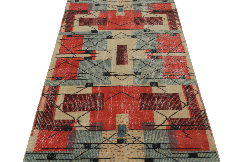 Zeki Müren Vintage Art Deco Rug