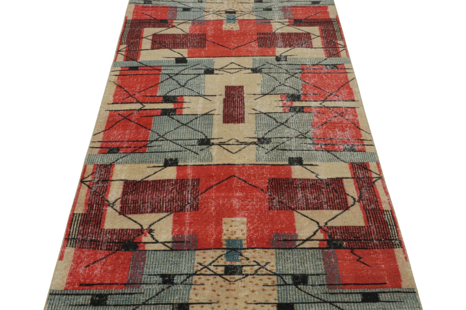 Zeki Müren Vintage Art Deco Rug