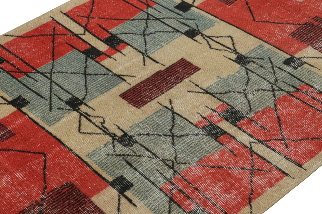 Zeki Müren Vintage Art Deco Rug