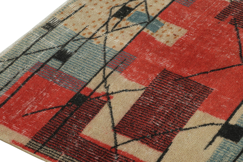 Zeki Müren Vintage Art Deco Rug