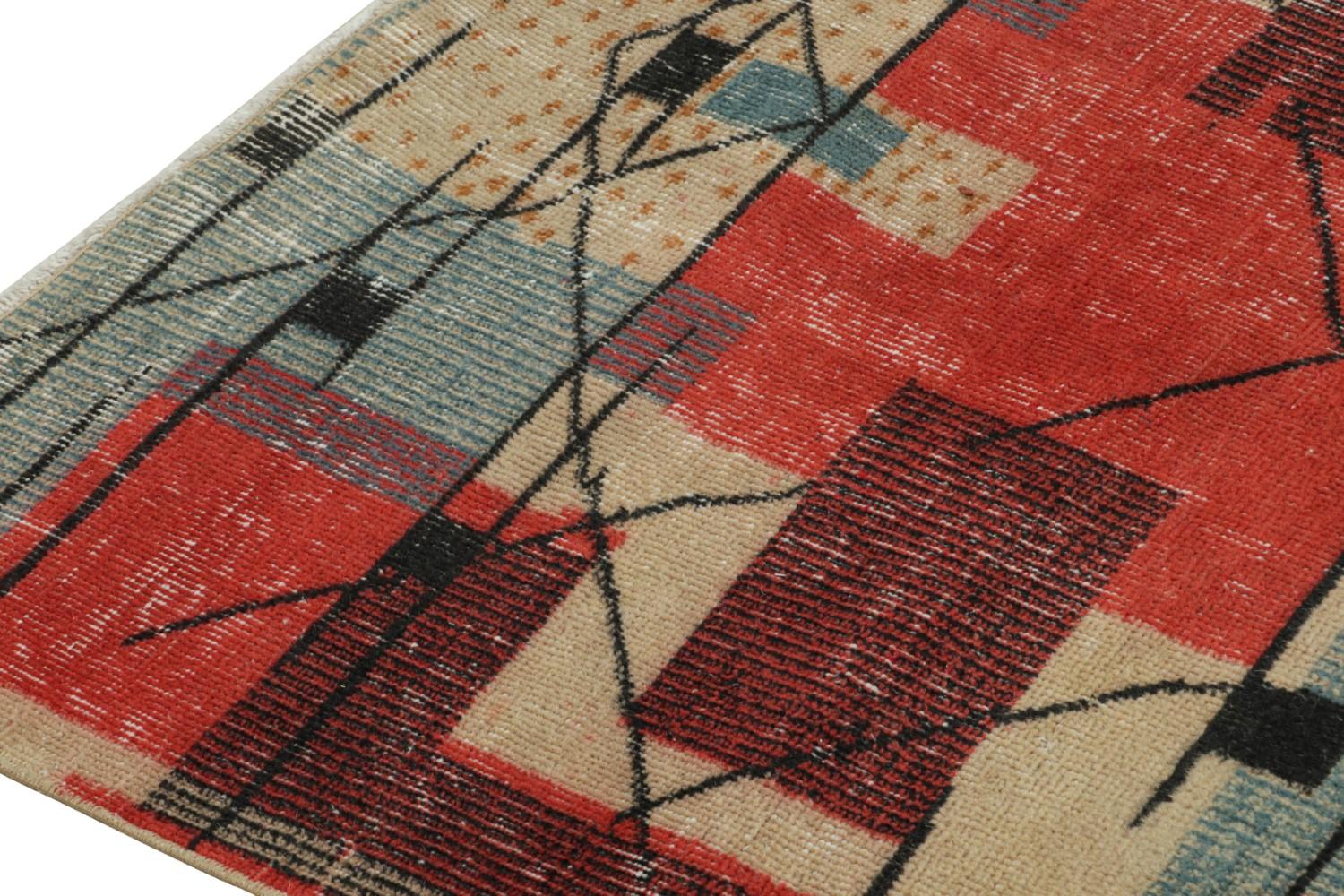 Zeki Müren Vintage Art Deco Rug