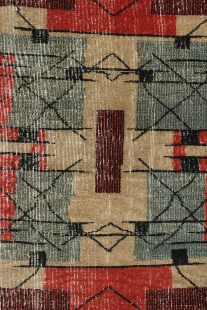 Zeki Müren Vintage Art Deco Rug