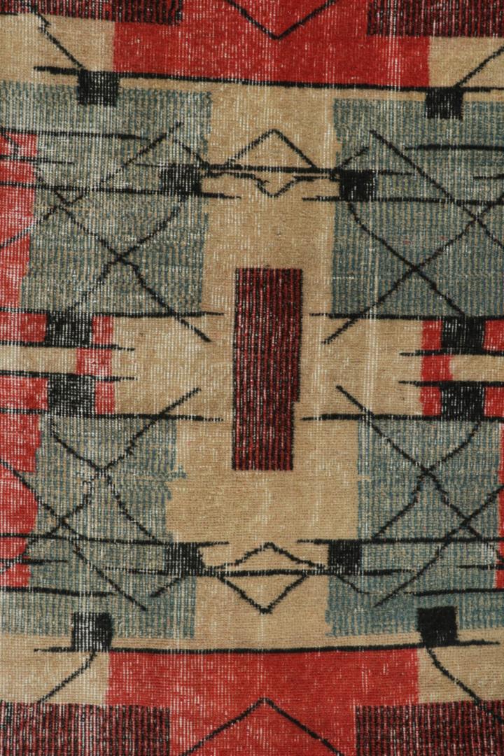 Zeki Müren Vintage Art Deco Rug