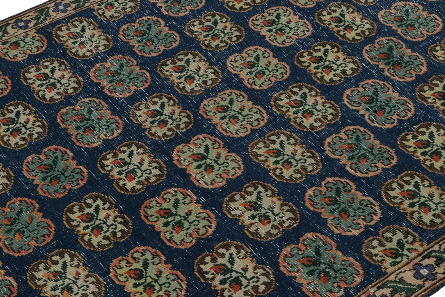 Vintage Zeki Muren Floral rug