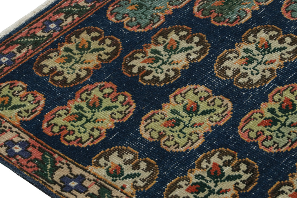 Vintage Zeki Muren Floral rug